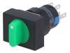V16-11XAJ-3-24G Переключатель: поворотный; Положения:3; 3A/220ВAC; 2A/24ВDC; 2кВ