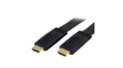 HDMM5MFL Video Cable, HDMI Plug - HDMI Plug, 3840 x 2160, 5m