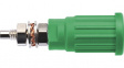 SEPB 6447 NI / GN Laboratory socket diam. 4 mm Green CAT III