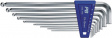 PB 212LH-10 Allen key set, long 1.5-2-2.5-3-4-5-6-8-10