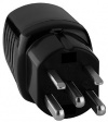 8825.T25.60 Mains plug Suisse T25 Black Switzerland, Type 25