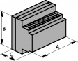 CNMB/5W/T/KIT <br/>Пластмассовый корпус, CNMB 90 x 88 x 58 mm PC