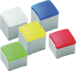 5.05.511.471/2300, Plunger illuminable 11 x 11 x 12.5 mm red, RAFI