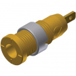 MSEB 2610 F2,8 Au gelb / yellow Safety socket diam. 2 mm yellow