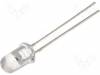 WW05A3AYP4-B1 LED; 5мм; желтый; 3700-4900мкд; 35°; Поверхность: выпуклая