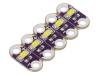 DEV-13902, Модуль: LED; LilyPad; Цвет: белый; металлизированные отверстия, SparkFun Electronics