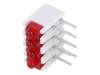 ZSU0430 LED; в корпусе; красный; Кол-во диод: 4; 20мА; 38°; 2В; 25мкд