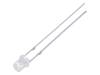 OSBBS234E1A LED; 3мм; биполярный; голубой; 330-500мкд; 140°; LED AC, без фланца