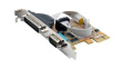 EX-44083 Interface Card, RS232, DB9 Male / DB25 Male, PCIe