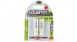 5035513 Solar NiMH Rechargeable Battery AA / HR6 800mAh Pack of 2 pieces
