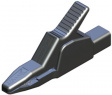 AK 2 B 2540 I BLACK Crocodile clip diam. 4 mm black