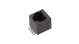 RJJU-66-143-E1V-014 Гнездо; RJ12; PIN:6; Кат:5; Конфиг.выводов:6p6c; SMT; вертикальный