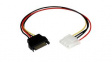 LP4SATAFM12 Power Extension Cable 304mm Multicolour