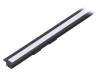 SMART-IN10 A/Z BK 1M SET STD Профиль для LED модулей; молочный; встраиваемый; черный; L: 1м