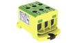 VC05-0237 Insulated Universal Connector, Screw, 3 Poles, 1kV, 160A, 1.5 ... 50mm², Green / Yellow