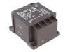 BV UI 482 0008 Трансформатор: залитый; 60ВА; 115/115ВAC; 9В; 9В; 3333мА; 3333мА