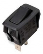 RND 210-00550 Power Rocker Switch, Black, On-Off