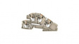 2669060000 End Plate, Dark Beige, 103 x 50.2mm