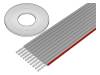 DS1057-01-10A282R-30.5 [30 м] Провод: плоский; 1мм; многопров; Cu; 10x28AWG; ПВХ; серый; 30,5м