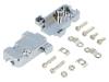 2360-0105-01, Корпус: для разъемов D-Sub; D-Sub 9pin, D-Sub HD 15pin; прямой, Encitech Connectors