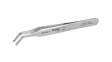 32BSA20 Tweezers Stainless Steel 40° Angled/Round 115mm