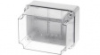 CLDLWIB 11 Junction Box with Clear Deep Lid 140x190x140mm Light Grey Polycarbonate/Thermo-R