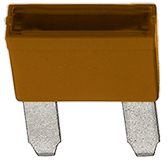 168.6785.4752, Fuse MINI 7.5 A 32 VDC Brown, Littelfuse