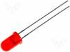 L-53ID, LED; 5мм; красный; 12,5-80мкд; 60°; Поверхность: выпуклая, Kingbright