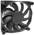 FMA8024 AS-M, Axial fan DC 80 x 80 x 16 mm 24 VDC, Micronel