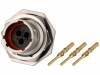RT0712-3PNH-K, Круглый; гнездо, вилка; "папа"; PIN:3; 13А; Корп: размер 12; RT360, Amphenol
