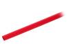 FIT2211/4 RED 25X4 FT, Термоусадочная трубка; 2:1; 6,35мм; L:1,2м; красный; полиолефин, Alpha Wire