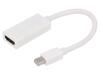 A-MDPM-HDMIF-02-W Адаптер; DisplayPort 1.2,HDMI 1.3; 0,15м; Цвет: белый
