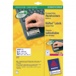 L6146-20 NoPeel Labels, 20 sheets/480 labels, 63.5 x 33.9 mm, White
