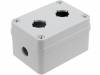 ABSB65G2, Корпус: для пультов; Х:80мм; Y:110мм; Z:65мм; ABS; серый; PICCOLO, Fibox