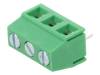 EB21A-03-C Клеммник; 5мм; угловой 90°; 1,5мм2; Контактные группы:3; луженые