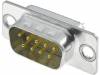 09670095604, Вилка; D-Sub; PIN:9; "папа"; цанговые контакты; пайка, Harting