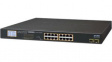 GSW-1820VHP Network Switch, 16x 10/100/1000 PoE 16 Managed