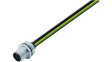44423146 Panel-mount cable plug EPIC power m12 poles=4 male