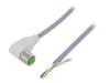 7014-13281-3480300 Соединительный кабель; M12; PIN: 5; угловой; 3м; вилка; 60ВAC; 60ВDC