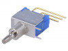 DB2511V, Переключатель: кнопочный; Пол: 2; SPDT; 0,4A/28ВAC; OFF-(ON), NKK Switches (NIKKAI, Nihon)