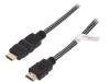 84493 Кабель; HDMI 2.0; вилка HDMI, вилка HDMI поворачивается на 360°