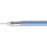 3100040204 [100 м], Coaxial Cable Flexiform 402 1x 0.94mm Silver-Plated Copper FEP Blue, Habia Cable