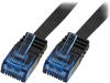 CF2063U Patch cord; U/UTP; 6; многопров; Cu; ПВХ; черный; 3м; 32AWG