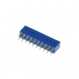 76342-308LF PCB Socket, straight Pole no. 8