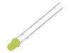 OSY5JA3Z74A LED; 3мм; желтый; 220-330мкд; 70°; Поверхность: выпуклая