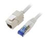 CC5072S Сетевой удлинитель; S/FTP; 6a; многопров; Cu; LSZH; серый; 5м; 26AWG