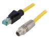 09478411002, Соединительный кабель; 2м; PIN:8; Изоляция: ПВХ, Harting