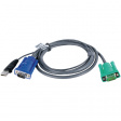 2L-5203U KVM special combination cable, VGA/USB 3 m