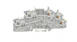 2203-6546 Terminal Block, Push-In, 5 Poles, 250V, 24A, 0.25 ... 2.5mm², Grey
