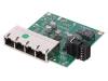 SW-104, Промышленный модуль: switch Ethernet; неуправляемый; 5?30ВDC, BRAINBOXES